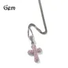 Gold Plated Mini Cross Personalized Versatile Short Collar Chain Women's Diamond Embedding Fashion Jewelry