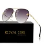 Royal Girl Oval Rimless Solglasögon Kvinnor 2020 Brand Designer Small Bee Black Pink Eyewear Ocean Lens Sun Glasses UV400 SS0238609828