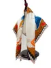Designer di sciarpa in seta twill coniglio vecchio arancione arancione arancione arancione donna lussuosa m78081