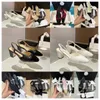 2024 Chan C Designer Dress Shoes slingback heels sandal Ballet Flats espadrilles ballerinas sandals party wedding women chunky high heels