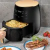 Fryers 4.5L Air Fryer Pover Ovl Free Free Healthy Pilor с Smart Touch LCD 1500W Цифровой тостер запекать жаркое разогреть и посудомоечную машину