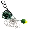 Accessoires Fishing Stringer en acier inoxydable Boucle de pêche avec mouline en mouline