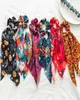 Barn Scrunchie Fashion New Girls Pumpkin Printed Ribbon Ponytail Holder Kids Halloween Bows Hair Accessory A40113662278