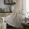 1pc Geometric Pattern Laser Cut Curtain, Bohemian Style Hollow Out Rectangle Window TreatmentSuitable For Home, Party, Bedroom, Living Room, Kitchen, Dining Room.