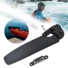 Accessori di kayak timone di alta qualità di alta qualità in kayak nera timone timone di pesca in acciaio inossidabile canoa barca canotta udiante accessori del timone marino