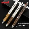 Pens Uni Ballpoint Pen -Eiche Multifunktion Jetstream Medium ölig 0,7 mm automatischer Stifte 0,5 mm MSXE31005 Stationery School Supplies