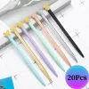 Stylos 20pcs / lot Little Bear Metal Ballpoint Pinin de luxe Men de luxe Men High Quality Teaching Gifts Ideas Women's Pens for Writing Premium