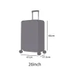 Accessoires Nouveau transport étanche de voyage Couverture de bagages transparents Couvercle de bagages en PVC Taille 20/22/24/26/28 COUVERTURE DE PROTHER DUSHER