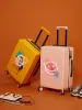 Luggage 20 "Cabin -Kids Travel Tutas, 22" 24 "26" 28 "Madera para mujeres Gran capacidad Carrera con el equipaje con ruedas PC Trolley Case