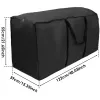 Bags 1/2PCS Garden Furniture Cushion Storage Bag Waterproof AntiUV Rectangle Rip Proof 210D Oxford Fabric Christmas Tree Storage Bag