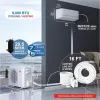 Conditioners HAOYUNMA Mini Split Air Conditioner and Heater, 12,000 BTU, 115V, Wall Mount Ductless Inverter Heat Pump System