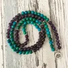 STRANDS 108 Gebedschalen Mala ketting of armband lotus boeddhistische charme mala sieraden amethists chrysocolla kralen armband vrouwen