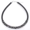 Collane Miasil Luxury Trendy Crystal Chocker Chocker Rhinestone Crystal Pave Collane di marca per donna Regalo di Natale