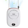 Przenośne chłodnice powietrza Przenośna szyja wentylator ręczny mini wentylator osobisty wentylator ręczny wentylator USB Fan USB wentylator rzęs Y240422