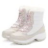 Stivali Snow Women Women Non slip Women Winter Furt Cavy per i bottini impermeabili Botas Mujer