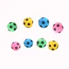 Toys 100pc / lot Pet Cat Toys Soft Latex Football Toys Balls BitreSistant Cat Toys Interactive Pet Supplies