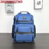 Backpack Backpack Back Tummii Viagem Computador Masculino Business Tummii Ballistic Nylon 2603580STM3 Designer masculino BGRK Pocket Multi Jebc