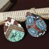 Charms Bohemia Bohemia Pendentids Pendants Multicolor Chic pour boucles d'oreilles DIY Accessoires de bijoux 6cm x 4cm