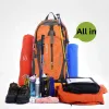 Borse zaino escursionistico 40l waterproof leggero daypack escursionistico con copertura piovosa da campeggio per campeggio zaino da viaggio per uomini donne