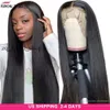 13x6 HD Perruques avant en dentelle transparente Body Wig Frontal Wig Remy brésilien Droite Loose Deep Eaux Human Heugs Wigs 58