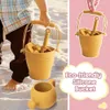 9st/8st Summer Beach Set Toys For Kids Digging Sand Plastic Bucket Watering Bottle Shovels Children Beach Water Game Toys Tool 240407