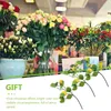 Dekorative Blumen 3 PCs Buch Vase für künstlichen Zweig gefälschten Dekor Schneiden dekorieren Dekorationen Küche DIY schmücken