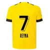Sheng 23 24 Soccer Jerseys Reus Dortmunds 2023 2024 Borussia Haller Football Shirt Bellingham Neongelb Hummels Brandt Men Kids Special Kit