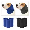 Hundkläder non -klaff öronomslag för hundar tyst öron täcker muffen snoodhuvudkläder lugnande buller avbrytande wrap y5GB