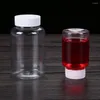 Lagringsflaskor 10st 15 ml/20 ml/30 ml/60 ml plast PET KLAR TOMT SLASID PURWER CONTALS -REAGENS -PACKING BAKKA