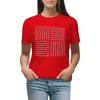 T-shirt Crosshatch Pathatch de Polos Polos T-shirts T-shirts esthétique T-shirts occidentaux pour les femmes