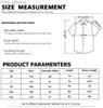 Camisas masculinas Novo botão de roupas de animais 3D masculino de mangas curtas Rouse de rua Haian Shark camisa YQ240422