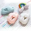 Blade 50pcs Cute Cloud Color Mini Utility Portable Utility Chotter Carta Razor Blade Office di cancelleria Calco