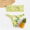 Swimons de maillots de bain pour femmes Swimsuit Bleachwear Floral Bikini Imprimé Push Up Up Two Piece Set Maillots de bain nage