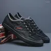 Casual Shoes 2024 Sneakers Men's Canvas Sping Summer Fashion Anti-slip Lightweight Breathable Lace Up Men Shoes#23019