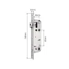 Kontroll 3585 4585 6085 Lock Body Mortise for Aluminium Door Smart Lock