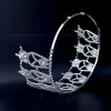 Jewelry Pageant Crowns Miss Beauty Crown Quanlity Rhinestone Tiaras Bridal Wedding Hair Jewelry Accessories Adjustable Headband mo232