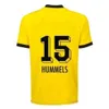 Sheng 23 24 Soccer Jerseys Reus Dortmunds 2023 2024 Borussia Haller Football Shirt Bellingham Neongelb Hummels Brandt Men Kids Special Kit