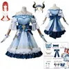 Anime -kostuums nilou cosplay Come Genshin Impact komen volledig set uniform dames carnaval uniform anime halte komt y240422