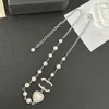 Boutique Silver Plated Necklace Designer New Jewelry Long Chain Design For Fashionable Charming Girls High Quality Necklace High Quality Gift Necklace Box