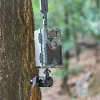 CAMERA CS07 Base di supporto per supporto per albero per la fotocamera da caccia da 1/4 pollici Porta parentela veloce Montaggio per la telecamera IP 3/8 Porta a vite