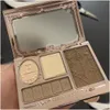 Body Glitter Flower Knows Chocolate Shop Relief Highlighter Contour Bronzer Palette 230815 Drop Delivery Health Beauty Makeup Otvy5