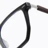 Sonnenbrillen Frames OULYLAN 2024 Fashion Blaues Licht große Rahmenbrillen für Frauen und Männer geeignete runde Gesichter Retro transparent