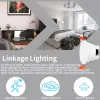 CONTROLLA TUYA Smart WiFi/Zigbee Presenza umana Rilevatore Radar Rilevamento del radar Luminosità Luminosità 2 in 1 Monitoraggio remoto Funzione