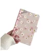 A5 A6 Clip coloré Daisy Glittery Bling Loose Leaf Lider Notebook Cover Journa Agenda Planner Paper School Stationery 240415