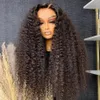 250 Densitet 30 40 tum HD Deep Wave Frontal Wig Brazilian Glueless Wigs 13x4 Curly Spets Front Human Hair Wig For Women Choice 240409