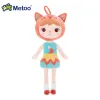 Poupées nouvelles kawaii licorne en peluche jouet mignon metoo peluche poupée animal en peluche oreiller doux bébé toys pour enfants cadeau d'anniversaire