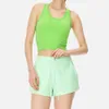 Lulumon Shorts NK Spring/Summer New Sports Yoga Women's Loose、Lise、Drawstring Waist Pocket Shorts