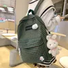 Backpack Joypessie Girls Bookbag Fashion Book per adolescenti carino shoolbag kawaii Lady Travel Mochila College Women Spall Bag Pack