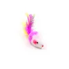 Toys Soft Fulnece False Mouse Cat Toys Colorful Feather Mini Funny Playing Training Interactive Toys for Cats Kitten Pet Supplies