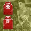 Anpassad valfri namnnummer Mens Youth/Kids Jayson Tatum 22 Chaminade College Preparatory School Red Basketball Jersey Top Stitched S-6XL